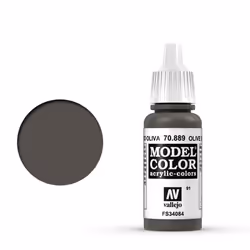 Vallejo 70.889, 17 ml, Olive, Mat, Bouteille
