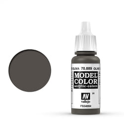 Vallejo 70.889 peinture acrylique 17 ml Olive Bouteille