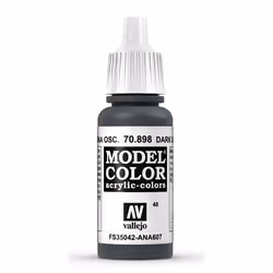 Vallejo 70.898, 17 ml, Bleu, Mat, Bouteille