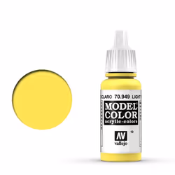 Vallejo 70.949, 17 ml, Jaune, Mat, Bouteille