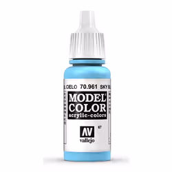 Vallejo 70.961, 17 ml, Bleu, Mat, Bouteille