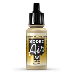 Vallejo 71.075 peinture acrylique 17 ml Marron Bouteille