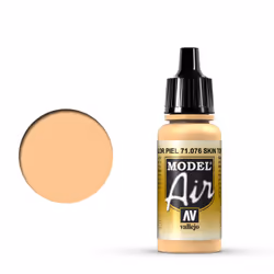 Vallejo 71.076, 17 ml, Rouge, Mat, Bouteille