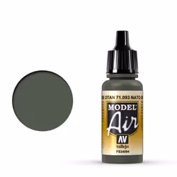 Vallejo 71.093, 17 ml, Vert, Mat, Bouteille
