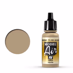 Vallejo 71.122, Marron, Peinture acrylique, Liquide, 17 ml, 1 pièce(s)