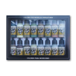 Vallejo 71.180 peinture acrylique 17 ml Bleu, Marron, Vert, Gris, Olive, Rouge, Jaune Bouteille