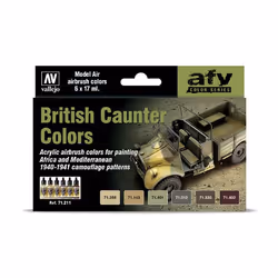 Vallejo 71.211, 17 ml, Marron, Vert, Gris, Mat, Bouteille