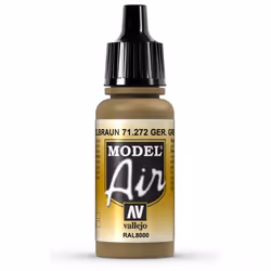 Vallejo 71.272, 17 ml, Marron, Mat, Bouteille