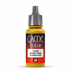 Vallejo 72.055, 17 ml, Or, Métallique, Bouteille