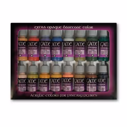 Vallejo 72290, 17 ml, Bleu, Marron, Chair, Vert, Gris, Orange, Rouge, Sepia, Violet, Mat, Bouteille