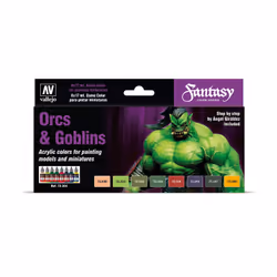 Vallejo 72.304, 17 ml, Chair, Vert, Violet, Rouge, Jaune, Mat, Bouteille