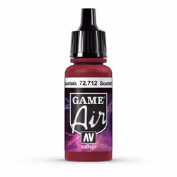 Vallejo 72.712, Rouge, Peinture acrylique, 17 ml, 1 pièce(s)