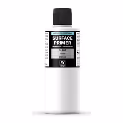 Vallejo 74.600, Apprêt de peinture de base, Métal, Plastique, Polyvinyl chloride (PVC), Prêt à l'emploi, Laiton, Métal, Plast ...