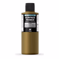 Vallejo 74.611, Apprêt de peinture de base, Métal, Plastique, Polyvinyl chloride (PVC), Prêt à l'emploi, Laiton, Métal, Plast ...