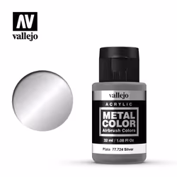 Vallejo 77.724, Argent, Peinture à l'eau, Liquide, 32 ml, 1 pièce(s)