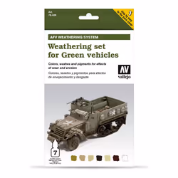 Vallejo 78.406, 8 ml, Marron, Vert, Rouge, Mat, Bouteille