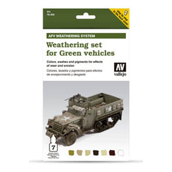 Vallejo 78.406 peinture acrylique 8 ml Marron, Vert, Rouge Bouteille