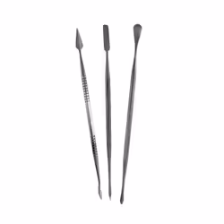 Vallejo T02002, Spatule à modeler, Acier inoxydable, Acier inoxydable, 3 pièce(s)