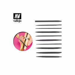Vallejo Budget needle file set