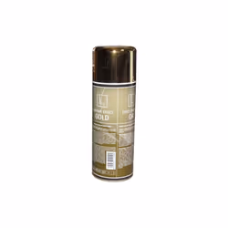 La bombe peinture effet chromé de 520 mL en coloris or C151 de la marque PINTY s'utilise uniquement pour vos travaux en intér ...