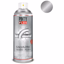Pintyplus Tech Argent Galvanisé À Froid. Apprêt Galvanique Ou Spray Galvanisé À Froid De Pintyplus Tech. C'est Un Aérosol Ant ...