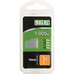Blister 1000pcs - Pointe 9 - Longueur 15mm