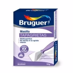 Bruguer 5196384, Beige, Sous-couche, 1 kg, Poudre, Spatule, Préparation de surface