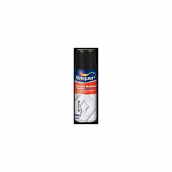 Laque multi-usages mate en spray noir 0,4l bruguer.