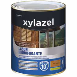 Xylazel imperméabilisant bois - Protecteur bois à base d'eau couleur pin mat - Convient pour protéger et décorer les surfaces ...