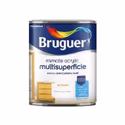 Bruguer 5057500, Marron, Finition satin, Marron, Prêt à l'emploi, Liquide, À base d'eau