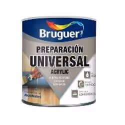 Bruguer 5120576, Peinture, Prêt à l'emploi, Universel, Blanc, Finition mate, 0,25 L