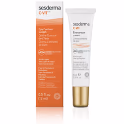 Sesderma C-VIT Crème contour des yeux 15ml, Crème pour les yeux, Femmes, Tous types de peau, Anti-âge, Anti-poches, Anti tein ...