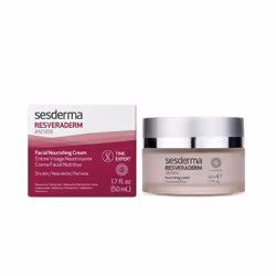 Sesderma Resveraderm crème visage nourrissante 50ml, Crèmes de jour et de nuit, Femmes, Peau sèche, Anti-âge, Anti-rides, Hyd ...