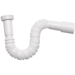 EDM - Siphon extensible avec écrou en plastique 1' 1/2'