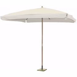 parapluie du jardin avec une structure en bois naturel solide. équipé d'un pôle central robuste à partir de Ø 48 mm 300x300 c ...