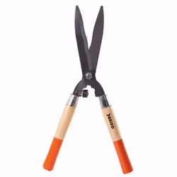 tagliasiepi sissor longueur 50 cm. avec poignée en bois lame d'onde en acier 20 cm.