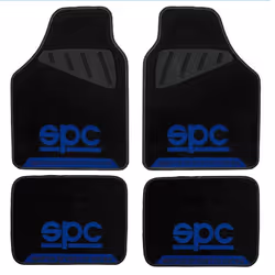 Set de tapis de voitures Sparco SPC1901 Universel Noir/Bleu (4 pcs)