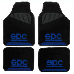 Set de tapis de voitures Sparco SPC1901 Universel Noir/Bleu (4 pcs)