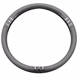 Couvre volant gris 1 pièce PVC Universel Lavable .