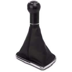Pommeau + soufflet adaptable compatible avec Golf 4 - 5-6 vitesses - Noir CORONA Pommeau + soufflet adaptable pour Golf 4 - 5 ...