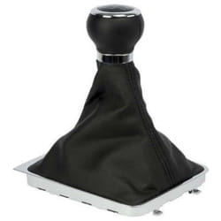 Pommeau + Soufflet adaptable compatible avec vw Passat B6 - 56 vitesses - Noir