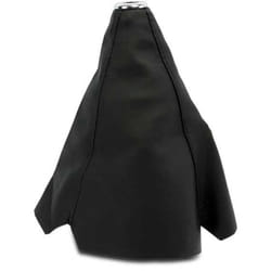 Soufflet de vitesses avec bague superieure - Noir