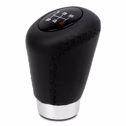 Pommeau de Levier de Vitesse BC Corona Sport Noir Cuir