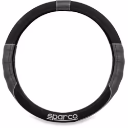 Couvre volant SPARCO Sport Line 39cm Ce couvre volant universel cuir d'un diamètre de 39 cm SPARCO est doté d'un grip agréabl ...
