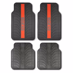 Set de tapis de voitures Sparco SPC1913RS Universel Noir/Rouge (4 pcs)