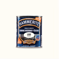 Hammerite 5094130, Sous-couche colorée, Métal, Prêt à l'emploi, Fer, Métal, Blanc, bright white