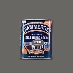 Hammerite 5093211, Sous-couche colorée, Métal, Prêt à l'emploi, Gris, Dark Grey, Pinceau à peinture, Rouleau à peinture, Pulv ...