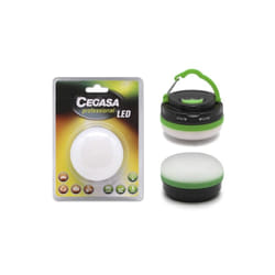Cegasa - torche professionnelle de 5 led 30lm - crochet de suspension - 5 modes de illumination - résistant aux chocs et à l'eau ip44 - fonctionne