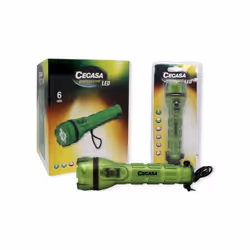 Cegasa Lampe de poche professionnelle de 3 LED Caractéristiques : -Idéal pour les activités sportives et l'utilisation profes ...