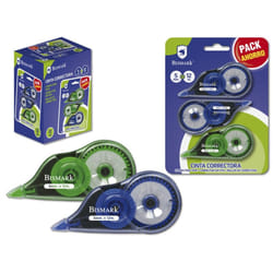 Bismark 328210 film/bande correcteur 12 m Multicolore 3 pièce(s)
